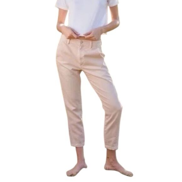 AMO Slouch Trouser Size 30 Pale Pink Pants - Picture 1 of 8